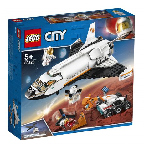 Конструктор LEGO City Space Port 60226 Шаттл для исследований Марса