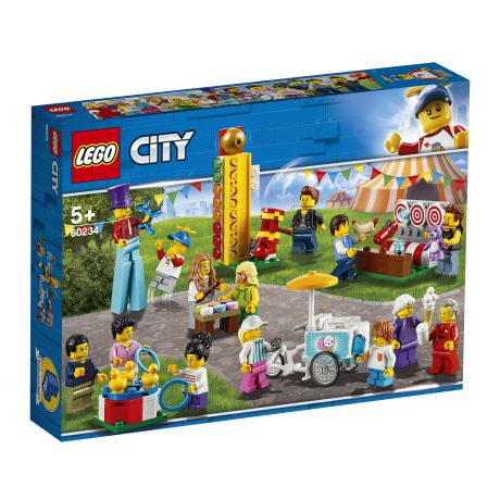 Конструктор LEGO City Town 60234 Комплект минифигурок Весёлая ярмарка
