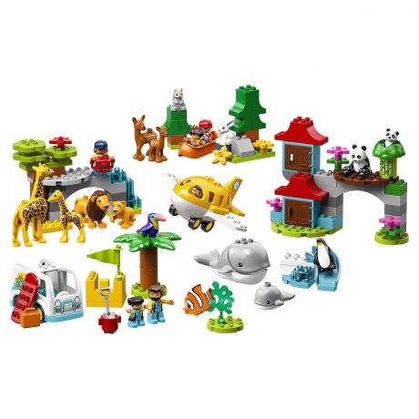 Конструктор LEGO DUPLO Town 10907 Животные мира
