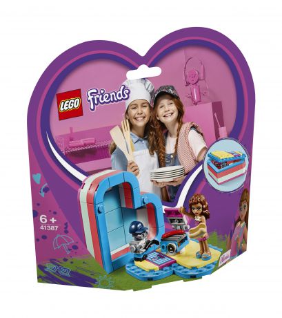 Конструктор LEGO Friends 41387 Летняя шкатулка-сердечко для Оливии