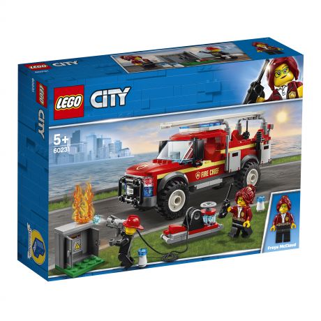 Конструктор LEGO City Town 60231 Грузовик начальника пожарной охраны