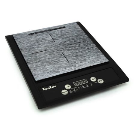 Плита Электрическая Tesler PI-13 черный/серый стеклокерамика (настольная)