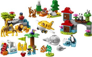 Конструктор Lego DUPLO Town 10907 Животные мира