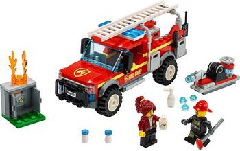 Конструктор Lego City Town 60231 Грузовик начальника пожарной охраны