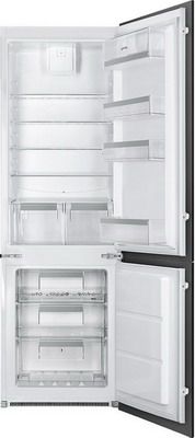Встраиваемый двухкамерный холодильник Smeg C 7280 NEP1
