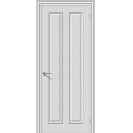 Дверь межкомнатная эмалированная коллекция Fix, Пастораль, 2000х600х40 мм., глухая, Белый (К-33)