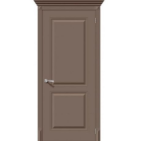 Дверь межкомнатная эмалированная коллекция Flex, Блюз, 2000х800х40 мм., глухая, Мокко (К-13)