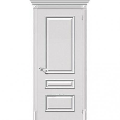 Дверь межкомнатная эмалированная коллекция Flex, Фьюжн, 2000х700х40 мм., глухая, Белый (К-23)