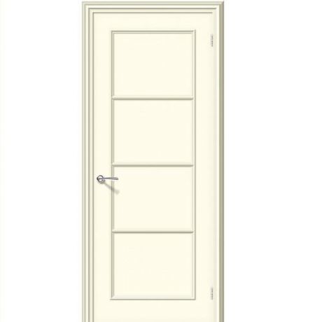 Дверь межкомнатная эмалированная коллекция Fix, Ритм, 2000х600х40 мм., глухая, Ваниль (К-35)
