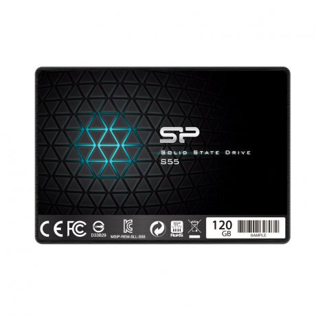 SSD диск Silicon Power Slim S55 120GB (SP120GBSS3S55S25)