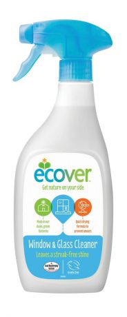 Экологический спрей "Ecover" для чистки окон и стеклянных поверхностей, 500 мл
