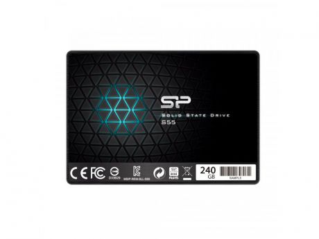 SSD диск Silicon Power Slim S55 240GB (SP240GBSS3S55S25)