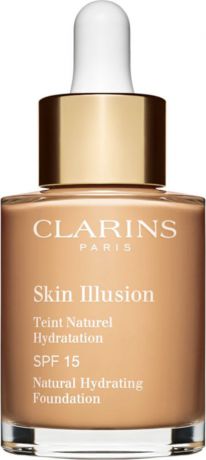 Тональный крем Clarins Skin Illusion, увлажняющий, с легким покрытием, SPF 15, тон № 106, 30 мл