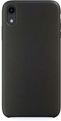 Чехол защитный uBear Capital Leather Case для iPhone XR, CS42BL01-I18, черный