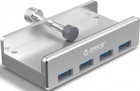 USB-концентратор Orico MH4PU, ORICO MH4PU-SV, серебристый