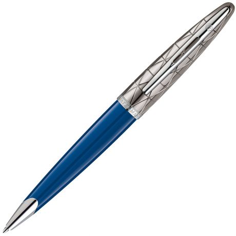 Waterman Ручка шариковая Carene Contemporary Blue CT синяя корпус синий