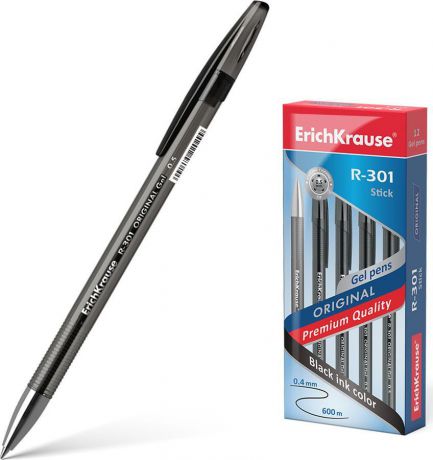Ручка гелевая Erich Krause R-301 Original Gel 0.5, 42721, цвет чернил: черный