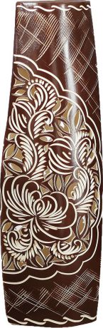 Ваза Керамика ручной работы "Ника", 2733491, коричневый