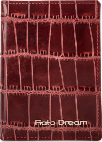 Обложка для паспорта женская Fiato Dream, п334, красный