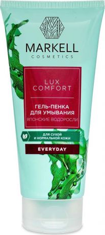 Гель-пенка для умывания Markell Everyday Lux Comfort Японские водоросли, 100 мл