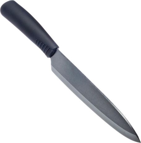 Нож кухонный Satoshi "Бусидо", 803109, черный, длина лезвия 17,5 см