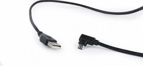 Кабель Pro Legend USB USB 2.0 A вилка - Micro USB угловой, pl1299, черный, 1 м