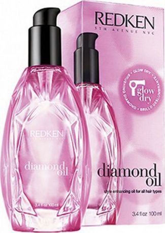 Масло для волос Redken Diamond Oil Glow Dry, термозащитное, 100 мл