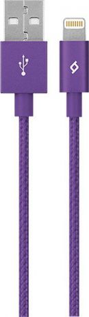 Дата-кабель TTEC Alumi 8 Pin MFI, 2DKM02MR, фиолетовый