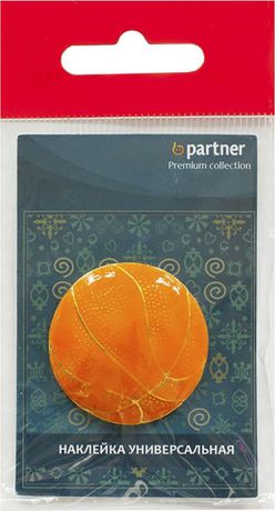 Наклейка на телефон Partner Баскетбольный мяч, 3,5 х 2,5 х 0,4 см