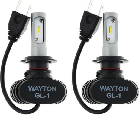 Автолампа Wayton GL-1 H7, светодиодная, 9-30V, 1109014, 2 шт