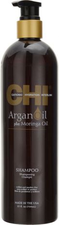 Шампунь для волос CHI Argan Oil, с маслом арганы и маслом моринга, 739 мл