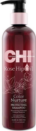 Шампунь для волос CHI Rosehip Oil Поддержание цвета, 340 мл