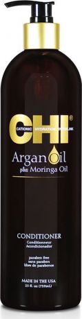 Кондиционер для волос CHI Argan Oil, с маслом арганы и маслом моринга, 739 мл