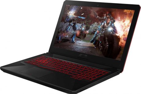 15.6" Игровой ноутбук ASUS TUF Gaming FX504GM 90NR00Q3-M09510, серый металлик