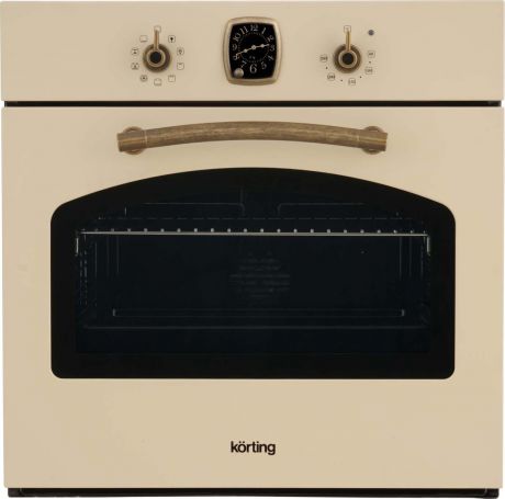 Korting OKB 481 CRB, Ivory электрический духовой шкаф встраиваемый