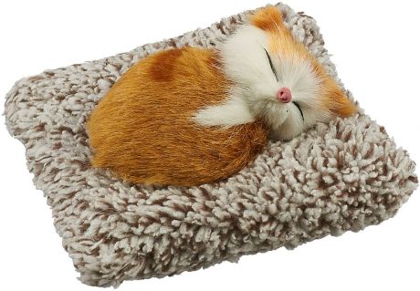 Фигурка Vebtoy "Лежащий котенок на коврике", в ассортименте, С402