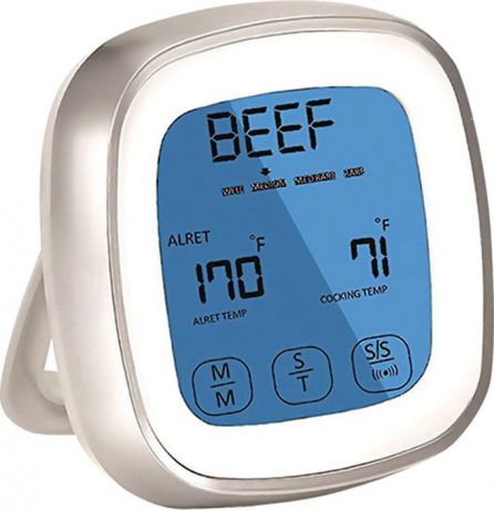 Термометр для приготовления пищи Endever Smart-08, Пластик, Нержавеющая сталь