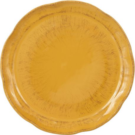 Тарелка De Silva Джалло, DS823GL, желтый, диаметр 27 см