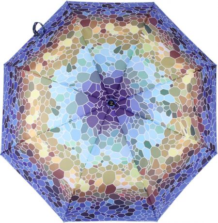 Зонт женский Zemsa, полуавтомат, 102114 ZM, синий