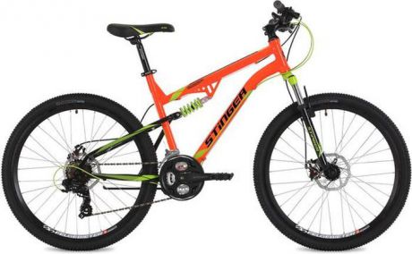 Велосипед Stinger Discovery D, оранжевый, 26", рама 16"