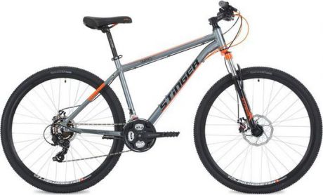 Велосипед Stinger Graphite Std, серый, 27,5", рама 16"