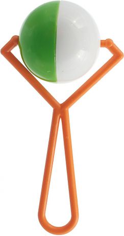 Погремушка Аэлита "Вертушка", 2С264, оранжевый, зеленый, белый