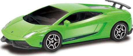 Машинка Uni-Fortune Toys RMZ City Lamborghini Gallardo LP570-4, масштаб 1:64, 344998S-GN, зеленый