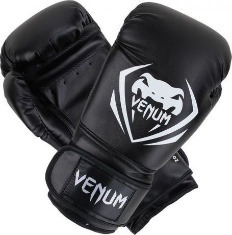 Боксерские перчатки Venum Contender, черный, вес 16 унций