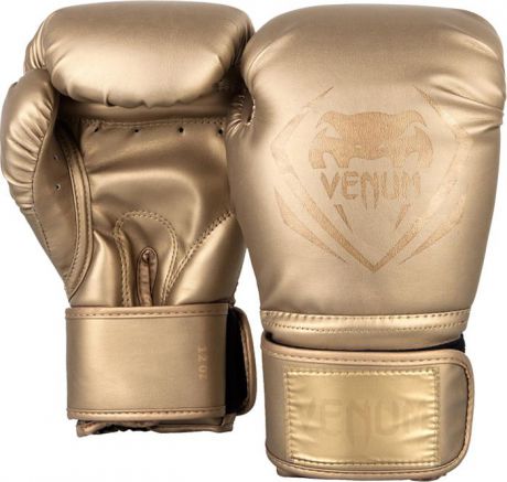 Боксерские перчатки Venum Contender, желтый, вес 10 унций