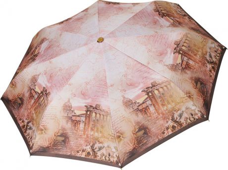 Зонт женский Fabretti, L-19113-2, светло-коричневый