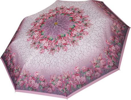 Зонт женский Fabretti, L-19113-3, розовый