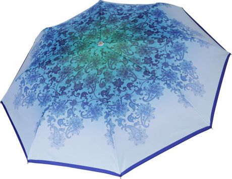 Зонт женский Fabretti, L-19121-1, голубой