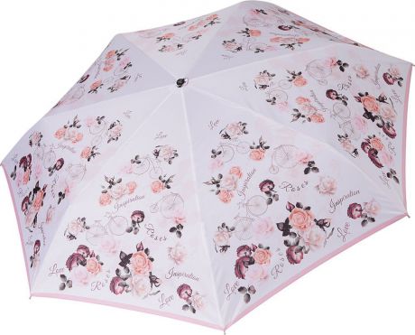 Зонт женский Fabretti, P-19104-3, розовый