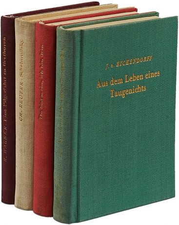 Эйхендорф Й., Вагнер Р., Рейтер К. Kleine bibliothek (комплект из 4 книг)